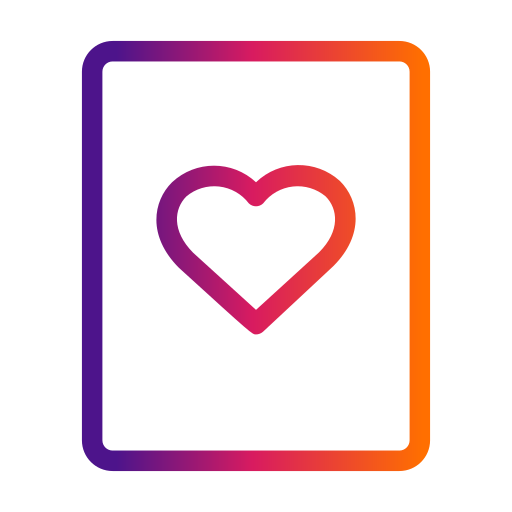 carta de juego icono gratis