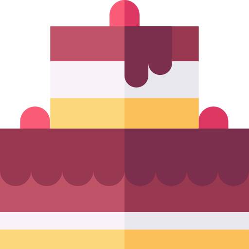 pastel de cumpleaños icono gratis