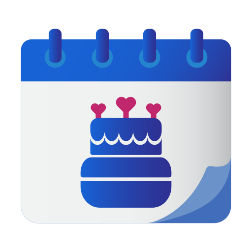 cumpleaños icono gratis