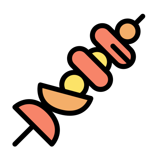 brochette Icône gratuit