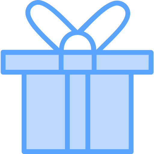caja de regalo icono gratis