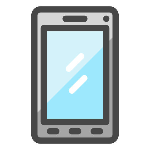 Handphone Generic Outline Color icon