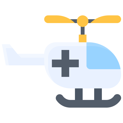 helicóptero icono gratis