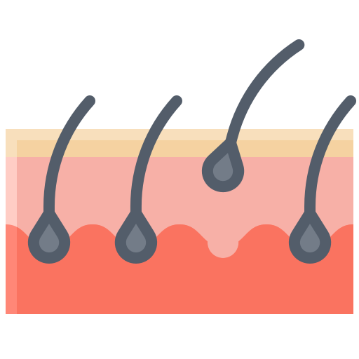 Hair Loss Generic Flat Icon