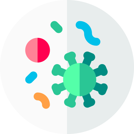 bacterias icono gratis