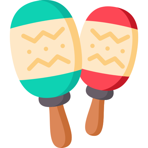 maracas icono gratis