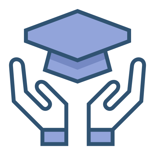 Scholarship Generic Outline Color icon