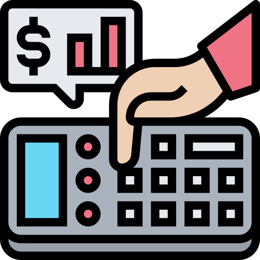 presupuesto icono gratis