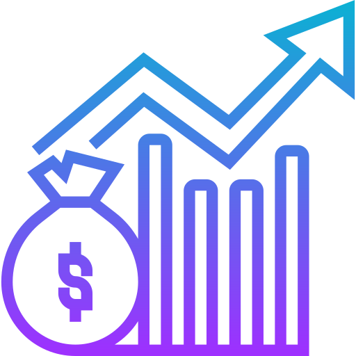 Margin Meticulous Gradient Icon