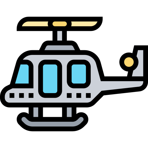 helicóptero icono gratis