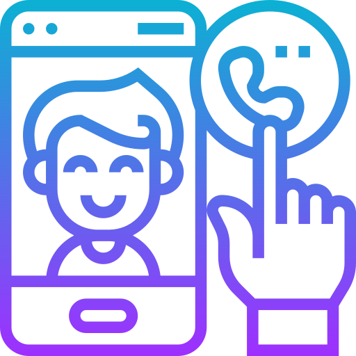 llamada telefónica icono gratis