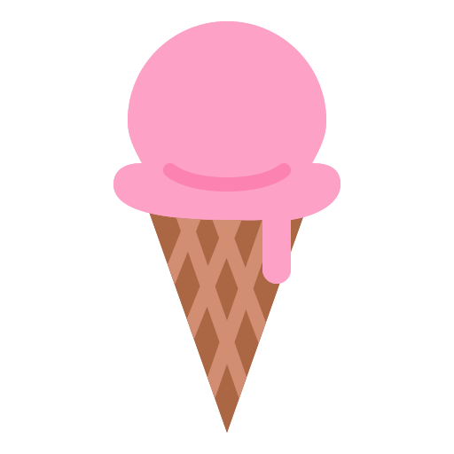 Ice cream Iconixar Flat icon