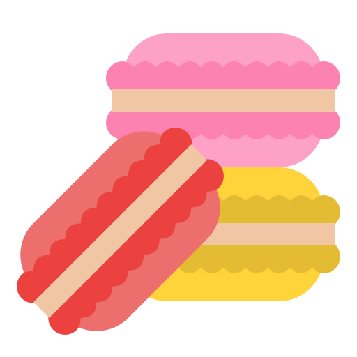 macarons icono gratis