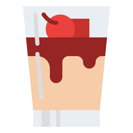 panna cotta icono gratis