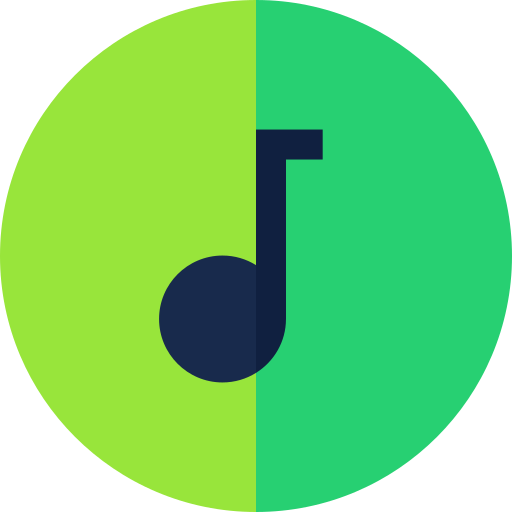 Music Basic Straight Flat icon