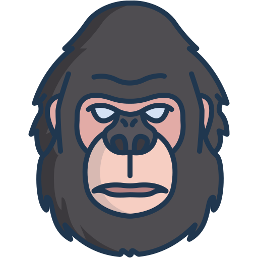 Gorilla Icongeek26 Linear Colour icon