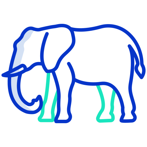 elefante icono gratis