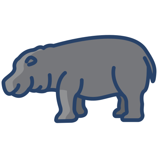 Hippopotamus - Free animals icons