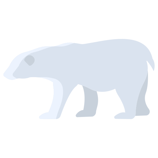 oso polar icono gratis