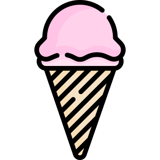 Ice cream cone - Free food and restaurant icons