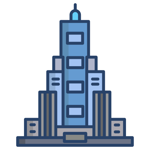 edificio empire state icono gratis