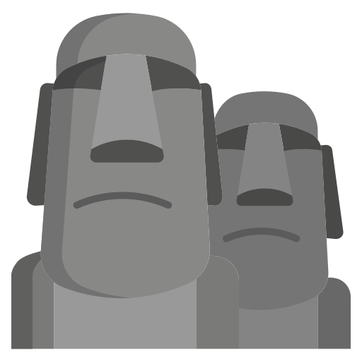 🗿 Estatua Moái Emoji
