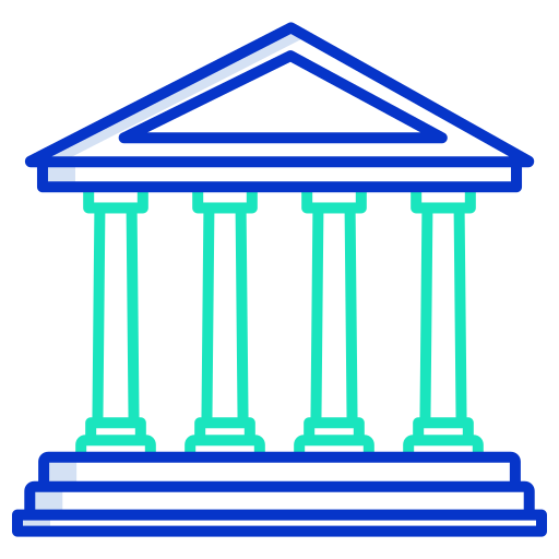 Parthenon Icongeek26 Outline Colour icon