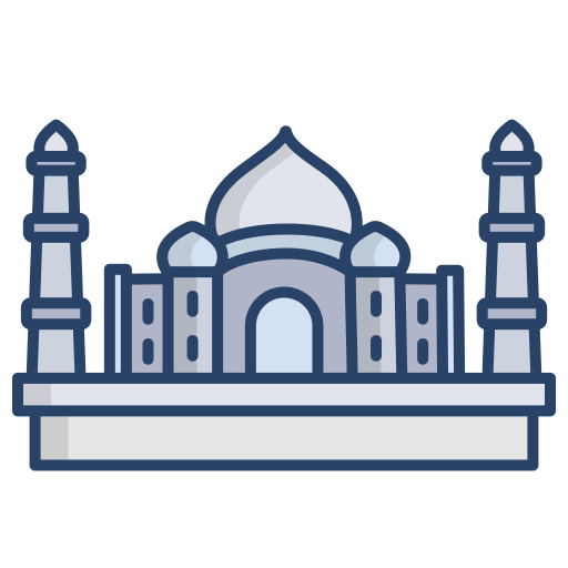 taj mahal icono gratis