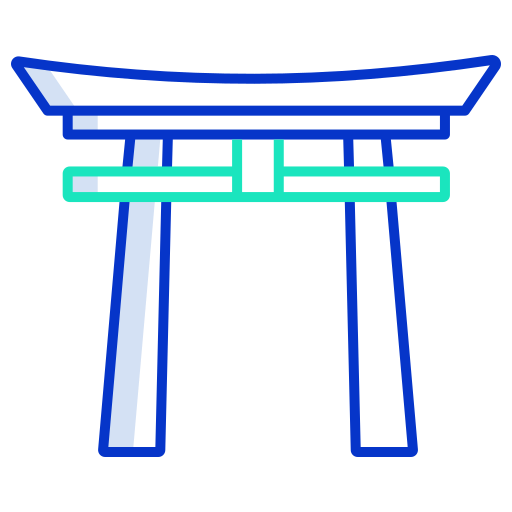 puerta torii icono gratis