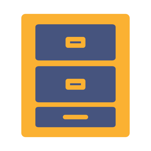 File cabinet Generic Flat icon