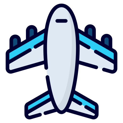 avión icono gratis