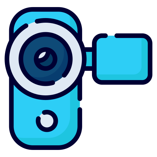 camara de video icono gratis