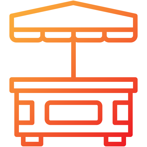 Kiosk Generic Gradient icon