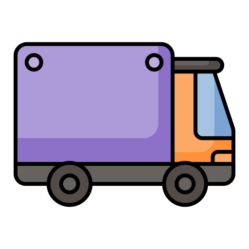 Delivery truck Generic Outline Color icon