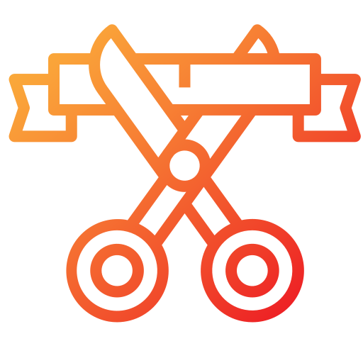 inauguración icono gratis