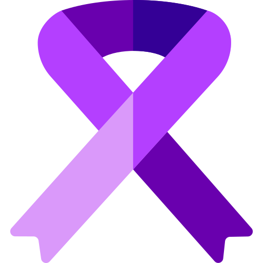 Purple Ribbon Set For Pancreatic Cancer Awareness Emblem Against Cancer  Symbol Vector, Emblem, Against Cancer, Symbol PNG and Vector with  Transparent Background for Free Download