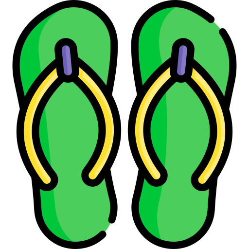 chancletas icono gratis