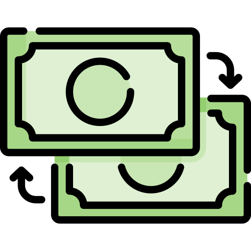 Money exchange Special Lineal color icon