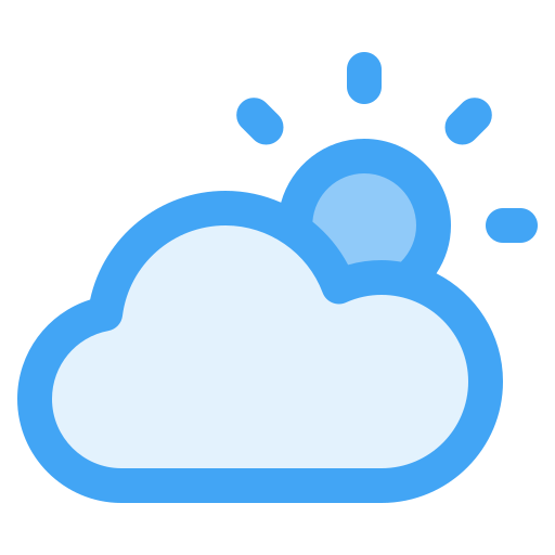 Cloudy day - free icon