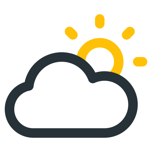 Cloudy day - Free weather icons