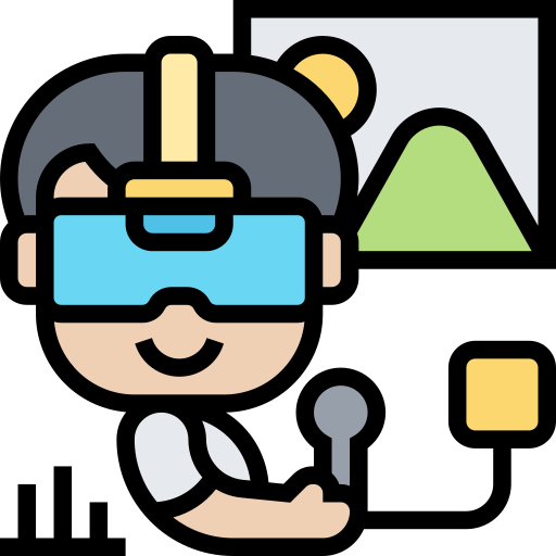 realidad virtual icono gratis