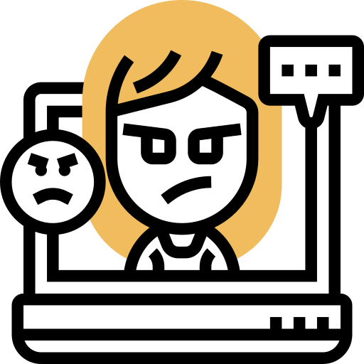 Harassment free icon Harassment free icon