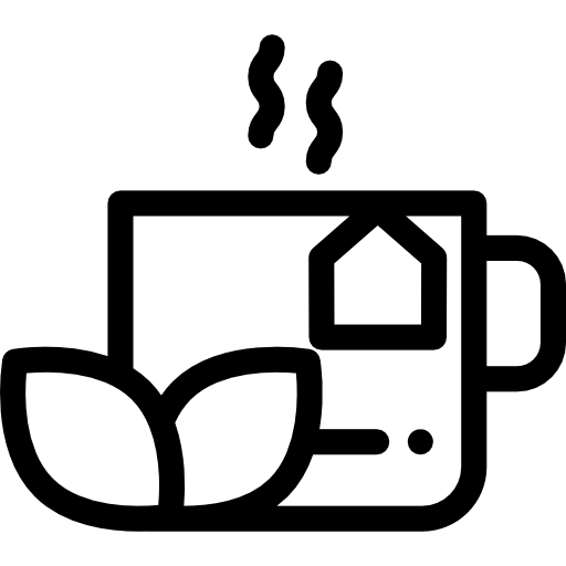 taza de té icono gratis