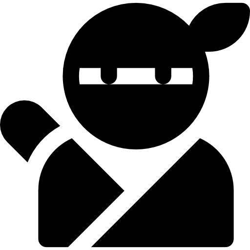 Ícones de ninja em SVG, PNG, AI para baixar.