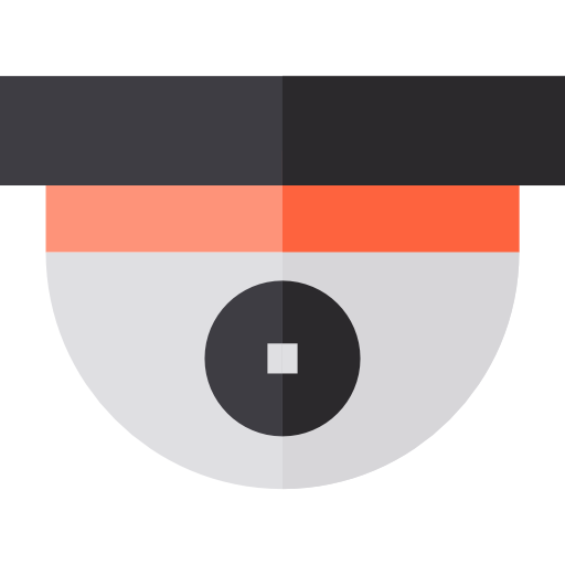 cámara de seguridad icono gratis
