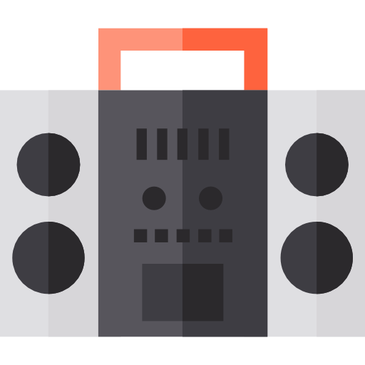 boombox icono gratis
