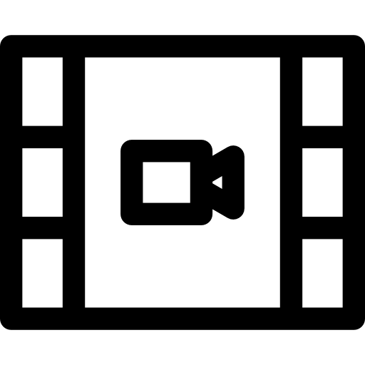 tira de película icono gratis