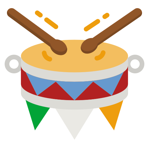 Drum free icon Drum free icon