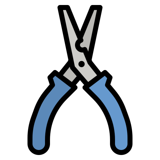 Pliers photo3idea_studio Lineal Color icon