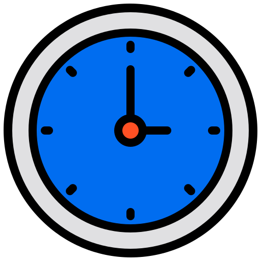 Clock - Free time and date icons